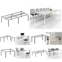 Cadre de bureau à siège unique populaire, cadre de table de restaurant