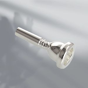 Accessoires professionnels pour instruments <span class=keywords><strong>à</strong></span> vent Embouchure pour <span class=keywords><strong>trombone</strong></span> alto ténor en cuivre doré chromé - Product Image 5