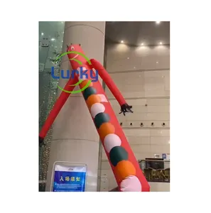 Customized Size Skydancer Air Dancer Dancing Man Advertising Inflatable with Blower and Repair Kits