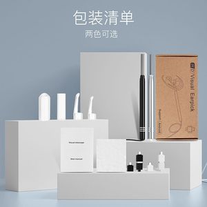 High Definition Ear Cleaning Tool 3.9mm Lens Otoscope Wide Angle Electronic Ear Wax Removal Black Silver - Product Image 3