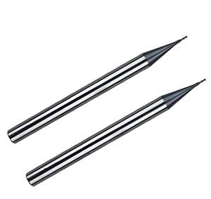 Fresa di Precisione in Tungsteno-Cobalto a 2 Taglienti, Diametro 0.1-3.0mm, 55HRC, per Incisione PCB e Micro Fresatura CNC - Product Image 5