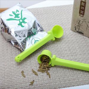 Sendok Teh Desainer Lucu Murah Grosir dari Plastik Daur Ulang, Sendok Takar Kopi dengan Klip Kantong - Product Image 3