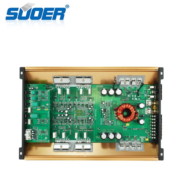 Suoer CG-120.4-F Audio Amplifier 4 Channel AB Full Frequency Amplifier Car Amplifier High End