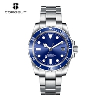 NOUVELLES Montres mécaniques de luxe 36 mm vertes lumineuses pour hommes et femmes, cadran stérile, logo personnalisé OEM, montres automatiques Seiko Nh35