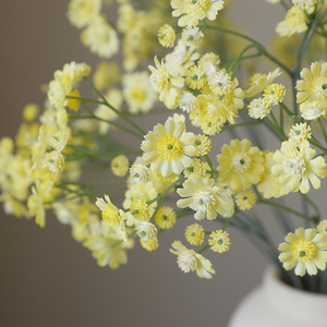 Artificiale tre piccole margherite fiori artificiali giardino piccola casa fresca decorazione di fiori di nozze - Product Image 6