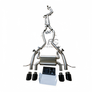 Silenciador <span class=keywords><strong>de</strong></span> Escape Valvetronic Catback para <span class=keywords><strong>BMW</strong></span> M3 G80 <span class=keywords><strong>M4</strong></span> G82 S58 3.0T, Tubos <span class=keywords><strong>de</strong></span> Escape Equiláteros <span class=keywords><strong>de</strong></span> Acero Inoxidable, Tubo Z Impreso en 3D - Product Image 3