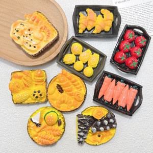 Accessori in Resina per Fai-da-Te: Giocattoli Alimentari Simulati di Grandi <span class=keywords><strong>Dimensioni</strong></span>, Pane e Verdure per Negozi di Convenienza - Product Image 3