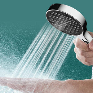 Waterfall Spa Hand <strong>Shower</strong> <strong>Head</strong> 3+1 Modes <strong>Rainfall</strong> Handheld <strong>Shower</strong> Jetting Spray Showerhead <strong>with</strong> <strong>Shower</strong> <strong>Hose</strong> - Product Image 3
