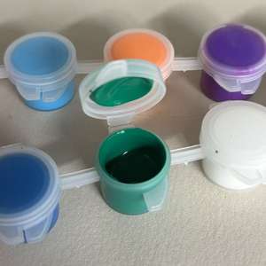 Juego <span class=keywords><strong>de</strong></span> Pinceles Daqian Personalizado <span class=keywords><strong>de</strong></span> 6 Piezas con 12 Colores <span class=keywords><strong>de</strong></span> Pigmento Acrílico <span class=keywords><strong>de</strong></span> 3 ml al por Mayor con Dos Pinceles - Product Image 4