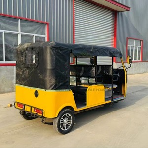 Motociclo <span class=keywords><strong>Elettrico</strong></span> a Tre Ruote con Sidecar, Carrozzeria Chiusa, Motore da 3000 Watt, Quattro File di Sedili per 12 Passeggeri - Product Image 5