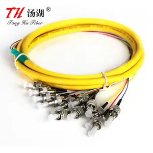 Tanghu光纤单模光纤通道/UPC 12色1.5米光纤设备Iptv网联黄色Iptv意大利