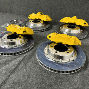 Gele Remkit: Voorste Gt6 6-zuiger Auto Remklauw, Achterste Gt4 4 4-Zuiger Remklauw Voor Civic <span class=keywords><strong>Type</strong></span> <span class=keywords><strong>R</strong></span> Fit Jazz Accord Nsx Serie - Product Image 2