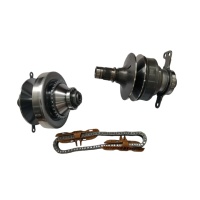 Set Perakitan Pulley dan Rantai Sprocket Transmisi Otomatis CVT TR580