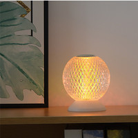 Nouveau Design créatif boule de cristal rechargeable chambre chambre lune atmosphère LED petite veilleuse