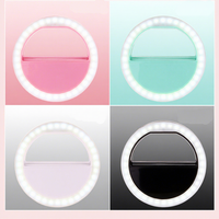 Neue Blitzlicht-Kamera zur Fotografie-Verbesserung Leuchtlampe 36 LED Stufenlos Einstellbarer Selfie-Ring Sonstiges Handy-Zubehör