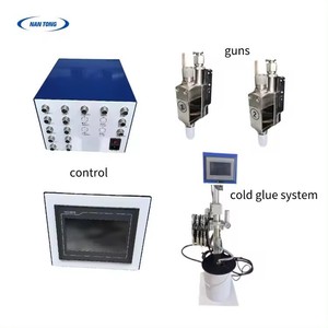 Máquina de Pegado de Cartón Corrugado Nantou NT-62, 1330x610x500mm, Control PLC, Sistema de Pegado Automático de 100M/Min - Product Image 2
