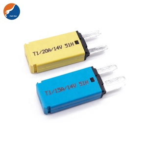 E71 E72 E73 5A à 30A 14V 28V DC réinitialisation automatique manuelle lame de voiture réinitialisable fusible disjoncteur - Product Image 2