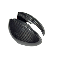 Coque de rétroviseur de style carbone sec, fibre de carbone, rétroviseur latéral arrière, couverture de rétroviseur pour Alfa Romeo Giulia