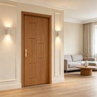 Portes intérieures en PVC pour portes coulissantes intérieures qui permettent de gagner de l'espace