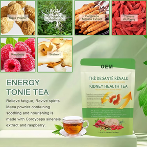 Té para la Salud Renal Masculina OEM con Maca y Cordyceps, Alivia la Fatiga, Revitaliza el Espíritu, 20 Bolsitas - Product Image 6