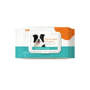 <span class=keywords><strong>Lingettes</strong></span> nettoyantes sans rinçage <span class=keywords><strong>pour</strong></span> animaux de compagnie, 50 pièces, comestibles, <span class=keywords><strong>pour</strong></span> chats et chiens, désodorisantes, jetables, de fabrication OEM - Product Image 1