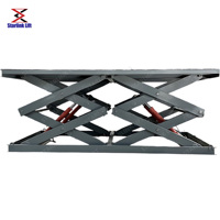 Plateforme élévatrice à ciseaux hydraulique personnalisable - 2 tonnes/5 tonnes, élévateur à ciseaux pour voiture, 380V/220V (certifié CE)