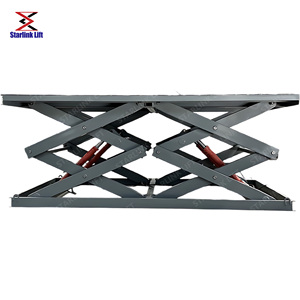 Platform pengangkat gunting tetap hidrolik yang dapat disesuaikan-2ton/5ton kerekan gunting mobil, 380V/220V (Bersertifikat CE) - Product Image 6