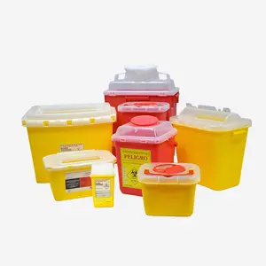 Hospital Trash Can Waste Box Medical Sharp Bin Disposable Sharp Container Manufacturers