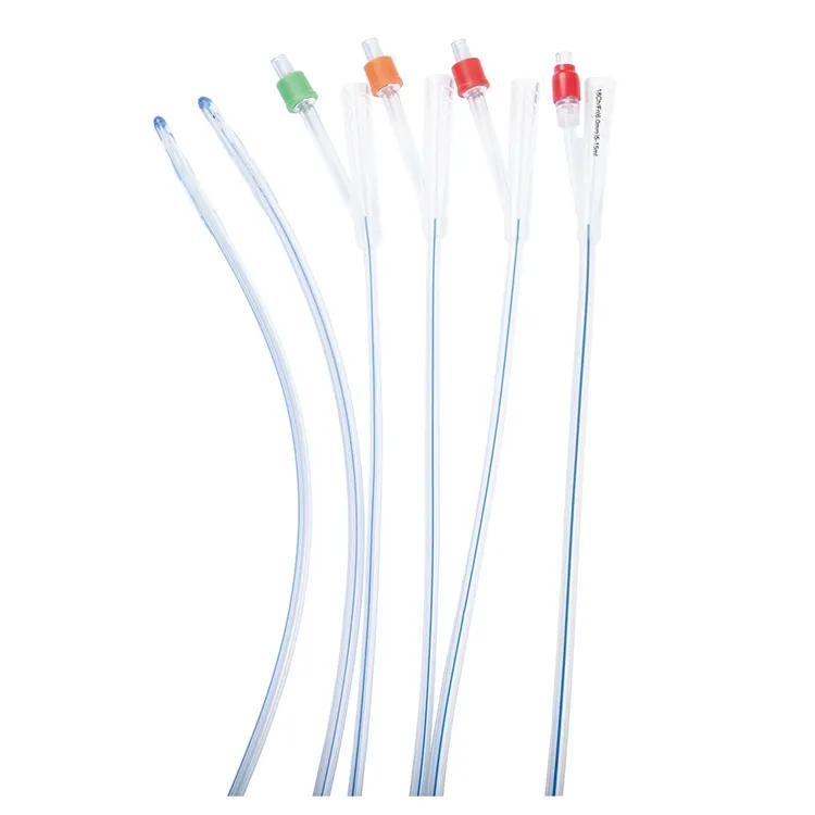 Medical Disposable double balloon silicon foley catheter manufacturer