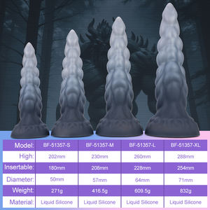 Dildo Anal de Silicona Realista con Forma de Pene de Caballo, Juguete Sexual con Ventosa para Mujeres, Fantasía de Monstruo Alienígena - Product Image 5