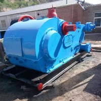 Pompe à boue triplex robuste DONGJIANG F500, pompe de circulation de boue stable pour forage de puits d'eau et fondations de pieux, garantie 1 an
