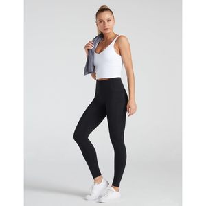 Pantalons de yoga à taille haute pour femmes FOXA avec poches profondes, leggings de sport pour le contrôle du ventre - Product Image 3