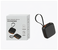 Nouveau câble de charge multi-ports rétractable avec logo LED, chargeur rapide 60W, boîte de câble USB C vers USB C avec cordon en silicone