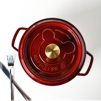 Pot à lait 24cm avec couvercle en stock marmite bon marché batterie de cuisine marmites à soupe et marmites casseroles à soupe pour nourriture