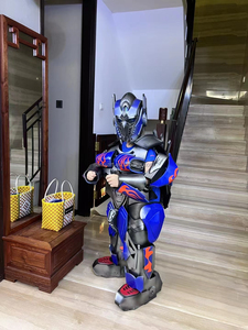 Nanchi Art Nouveau Design Portable Enfants Robot Costumes En Gros Pas Cher Accessoires De Fête Cosplay Costumes Enfants Robot LED Costumes - Product Image 4
