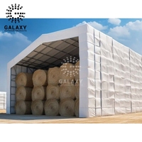 Galaxy 10X20M Tente-Pour-Agriculture-Entrepôt-Stockage 50x80 Tente de stockage 5X5 Tente de toit à cadre métallique Entrepôt