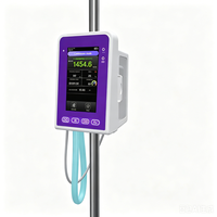 Pompe d'alimentation entérale, pompe de nutrition entérale, pompe de nutrition pour soins intensifs, utilisation hospitalière, écran tactile, modes multiples, fonction de chauffage