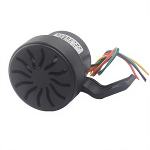 Klaxon de marche arrière vocal 12V 24V, étanche, 3 en 1, pour camion, tricycle, chariot élévateur, klaxon électrique universel noir - Product Image 1