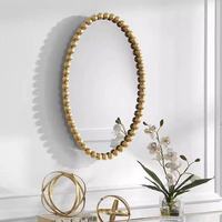 Coiffeuse de style européen 90X60CM, miroir de maquillage, miroir de salle de bain mural