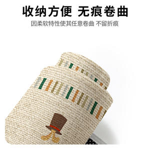 Alfombra de Entrada de Terciopelo Belga con Diseño de Puntos Rectangulares Antideslizante para la Puerta de la Casa - Product Image 3