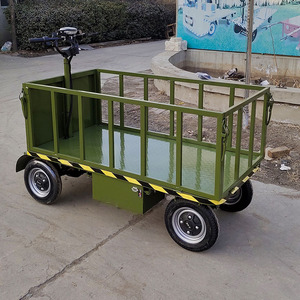 Siêu Thị Nhà Máy Hội Thảo Đặc Biệt Đa-Mục Đích Tấm Phẳng Điều Khiển Đẩy Bốn Bánh Xe Vận Chuyển Điện Xe - Product Image 3