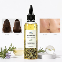 Huile Essentielle de Romarin Biologique Végétalienne Personnalisée en Gros pour Traitement Capillaire Épaississant et Hydratant en Profondeur du Cuir Chevelu