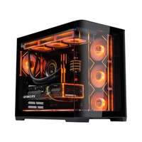 Caja de PC para Juegos ATX Panorámica Curva Completa 2851A de Marca Privada, OEM ODM, Fuente Directa de Fábrica, Pedidos al por Mayor, Chasis de Computadora, Carcasa de PC