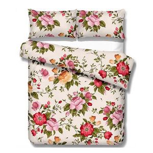 Tessuto in poliestere con stampa floreale dispersa floreale di alta qualità con stampa floreale di grandi dimensioni per lenzuolo - Product Image 4