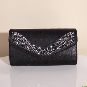 Sac de soirée en PU <span class=keywords><strong>pour</strong></span> femmes avec strass léger luxe Simple bandoulière pochette de <span class=keywords><strong>mariage</strong></span> <span class=keywords><strong>pour</strong></span> Banquet doublure en Polyester Style de mode - Product Image 6