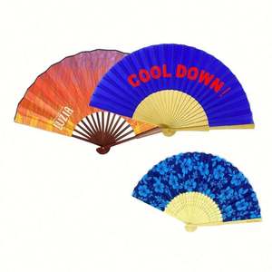 Abanico de Mano Plano de Bambú de 21 cm, Personalizado, Tallado, Plegable, Ecológico, Decoración para Bodas, Artesanía con Estilo Romántico y Logotipo Personalizado - Product Image 5