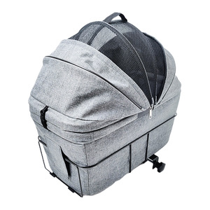 Bolsa de Transporte Plegable para Bicicleta, Cesta Transpirable para Perros y Gatos, Gran Capacidad - Product Image 3