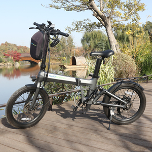 Vélo électrique pliable Naicisports 20 pouces en magnésium pour les trajets urbains quotidiens, 7 vitesses, batterie intégrée au potenceau de selle, pneus, moteur sans balais X1+ Magnesi - Product Image 2