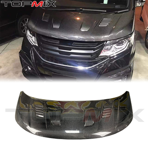 สำหรับ <span class=keywords><strong>RP3</strong></span> <span class=keywords><strong>Honda</strong></span> <span class=keywords><strong>Stepwgn</strong></span> <span class=keywords><strong>Spada</strong></span> 2015-2022ฝากระโปรงเครื่องยนต์คาร์บอนไฟเบอร์น้ำหนักเบาดีไซน์ระบายความร้อน - Product Image 1