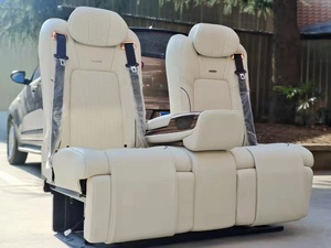 Asiento Automático Deslizante de Cuero VIP de Lujo con Calefacción Eléctrica y Masaje para Furgoneta de Conversión, Limusina, MPV, Autocaravana, Camper Van - Product Image 3